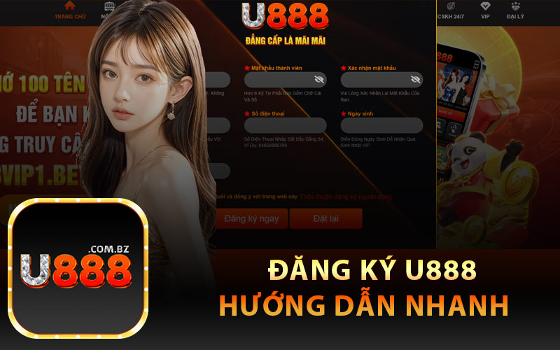 Đăng Ký U888 - Hướng Dẫn Nhanh